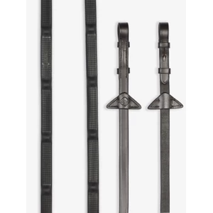 LeMieux Ergo Grip Rubber Reins  - Brown 