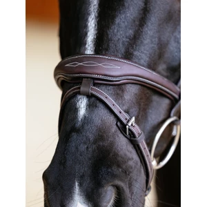 LeMieux Kudos Contour Flash Bridle   - Brown in Brown