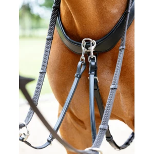 LeMieux Kudos Bridge Breastplate  - Black in Black