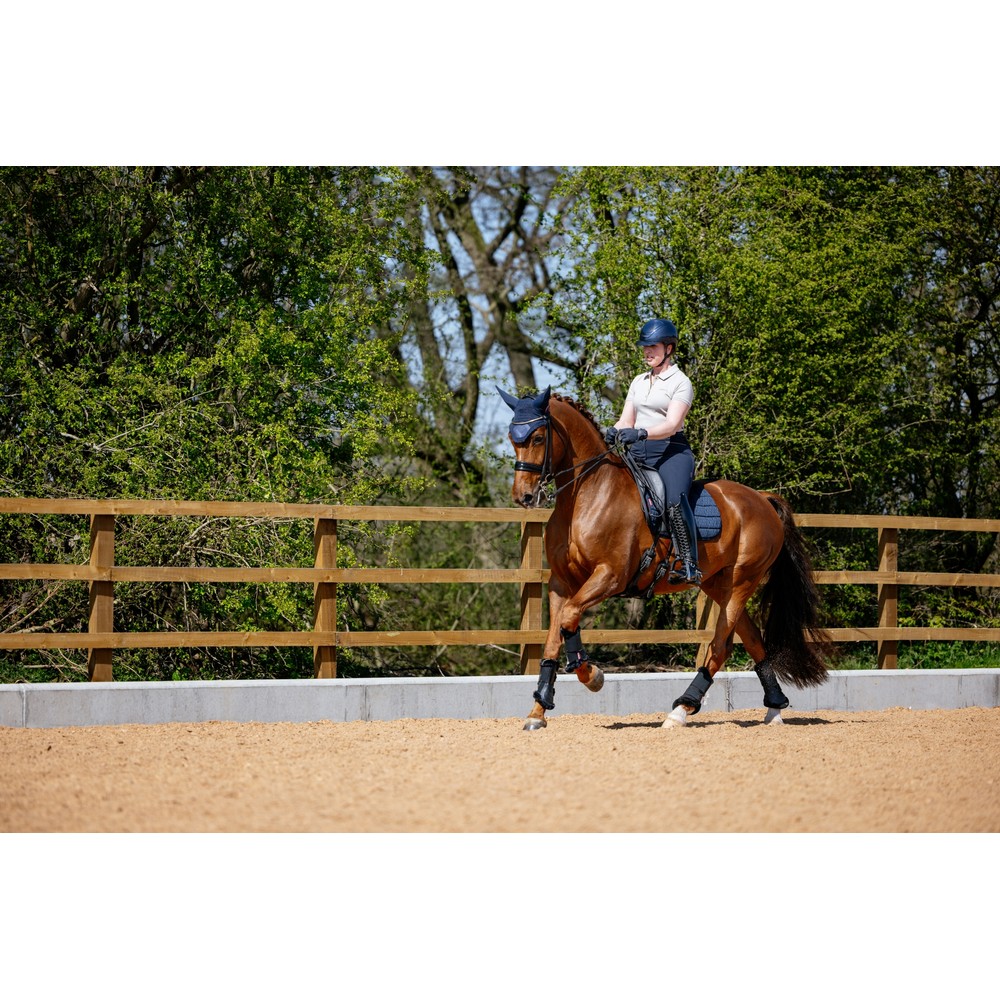 LeMieux 3D Mesh Self-Cool Dressage Square  - Navy 