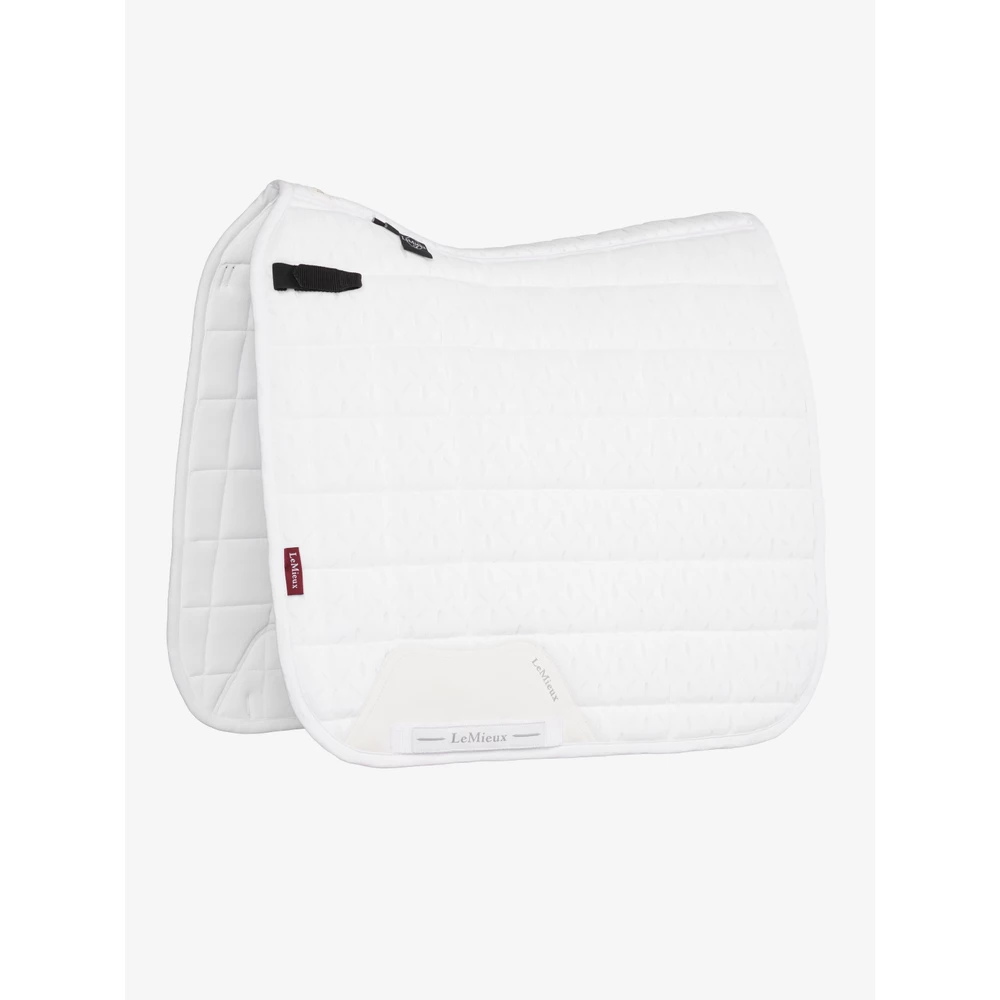 LeMieux 3D Mesh Self-Cool Dressage Square  - White in White