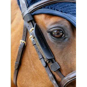 LeMieux Leather Bridle Blinkers  - Brown 