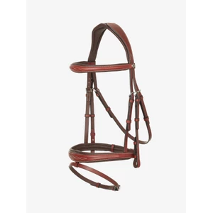 LeMieux Kudos Competition Flash Bridle  - Chestnut 