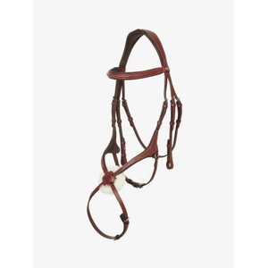 LeMieux Kudos Grackle Bridle  - Chestnut in Chestnut