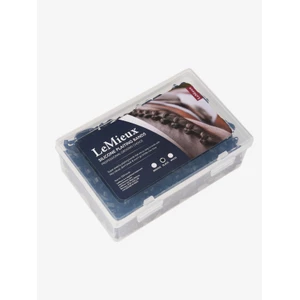 LeMieux Silicone Plaiting Bands  - Black 