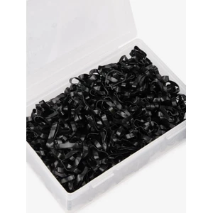 LeMieux Silicone Plaiting Bands  - Black 