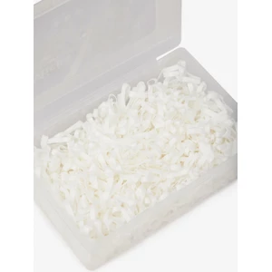 LeMieux Silicone Plaiting Bands  - White 