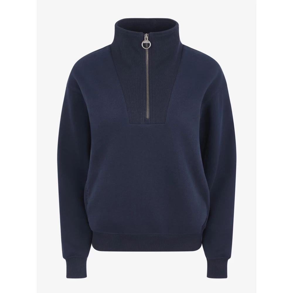 LeMieux Keira Quarter Neck Sweat  - Navy in Navy