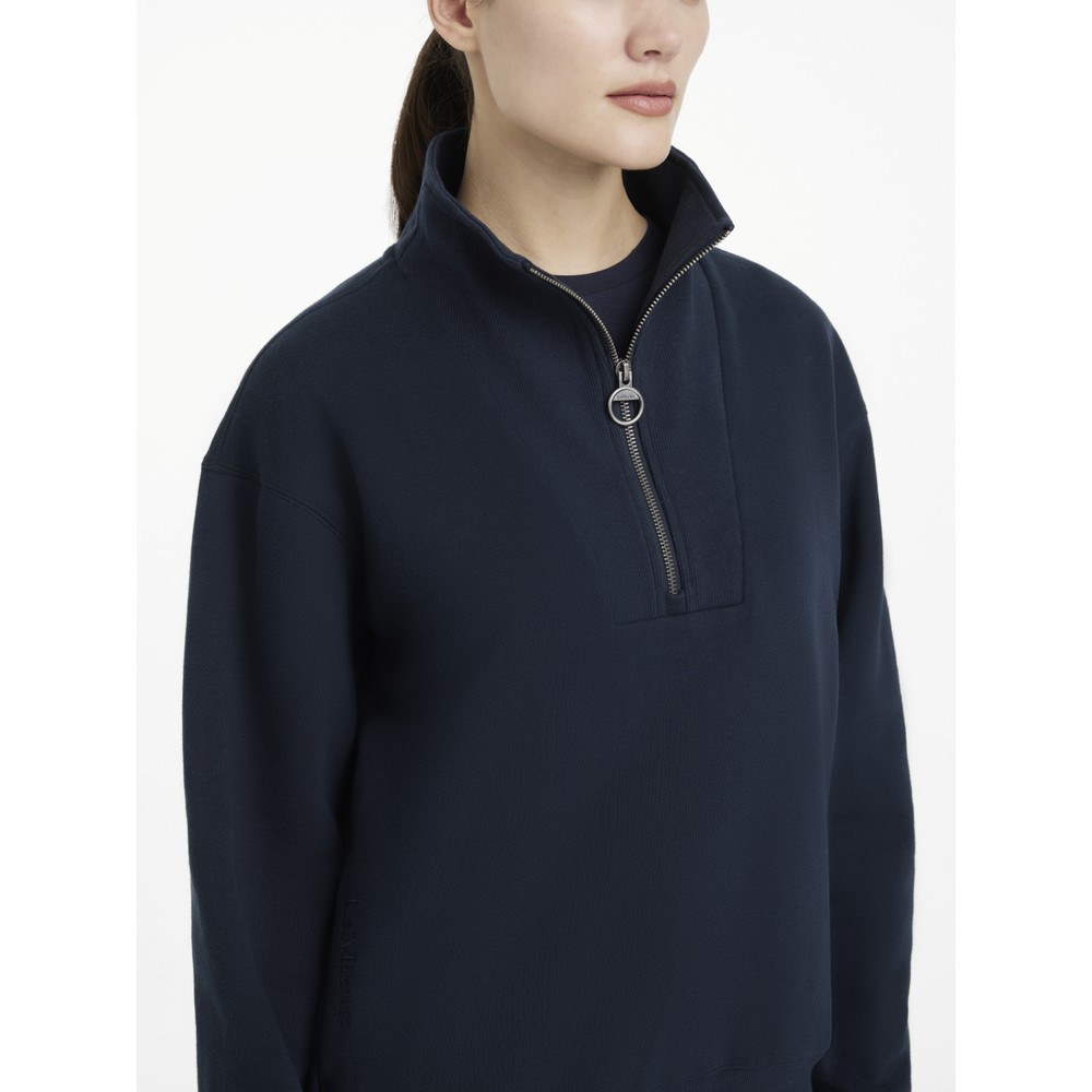 LeMieux Keira Quarter Neck Sweat - Navy