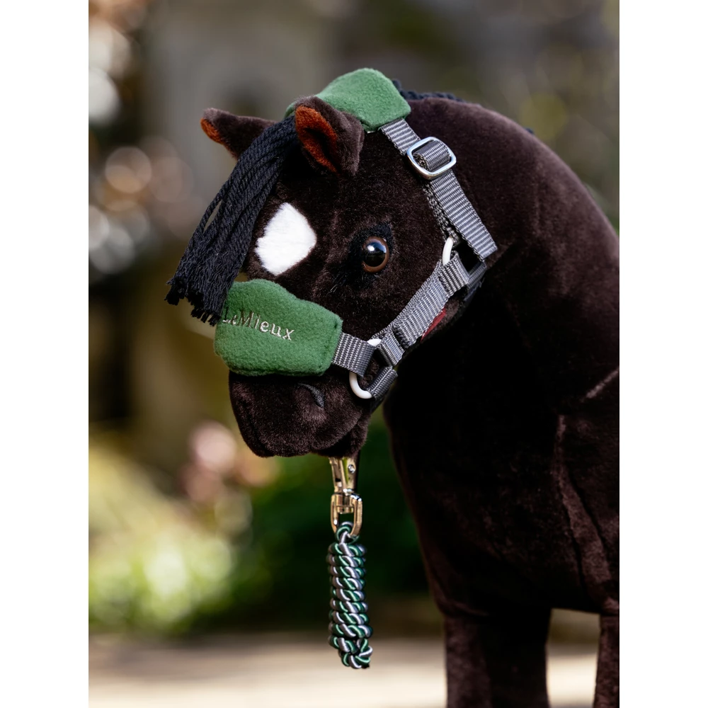 LeMieux Toy Pony Vogue Headcollar & Leadrope  - Hunter Green in Hunter Green