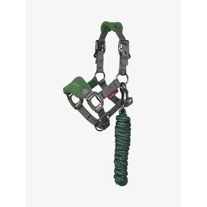LeMieux Mini Vogue Headcollar & Leadrope  - Hunter Green 