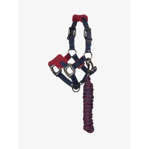 LeMieux Mini Vogue Headcollar & Leadrope  - Burgundy 