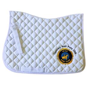 Agrihealth Tipperary Hunt Pony Club Embroidered Cotton Saddlecloth 