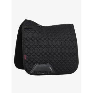 LeMieux Crystal Suede Dressage Square  - Black in Black