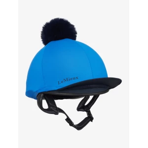 LeMieux Classique Pom Hat Silk  - Benetton Blue 
