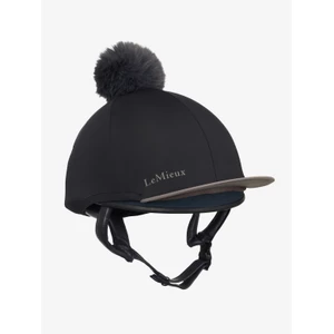 LeMieux Classique Pom Hat Silk  - Black in Black