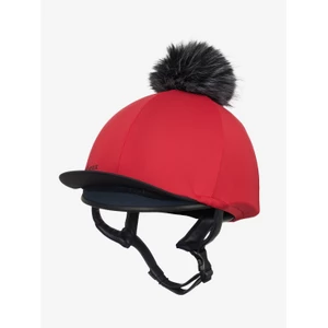 LeMieux Classique Pom Hat Silk  - Chilli 