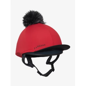 LeMieux Classique Pom Hat Silk  - Chilli in Chilli