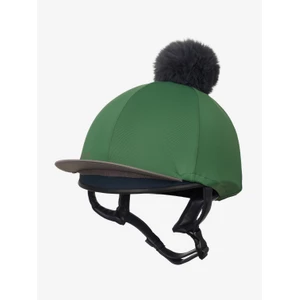 LeMieux Classique Pom Hat Silk  - Hunter Green 