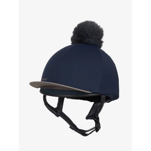 LeMieux Classique Pom Hat Silk  - Navy 
