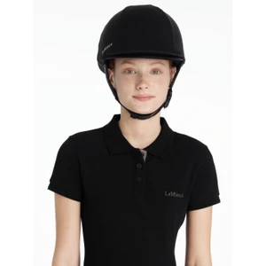 LeMieux Pro Mesh Hat Silk  - Black 