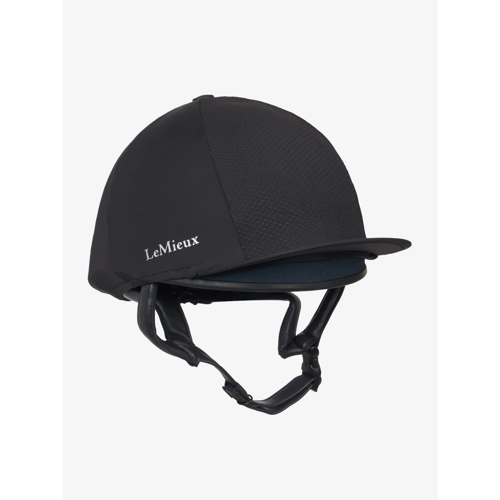 LeMieux Pro Mesh Hat Silk  - Black in Black