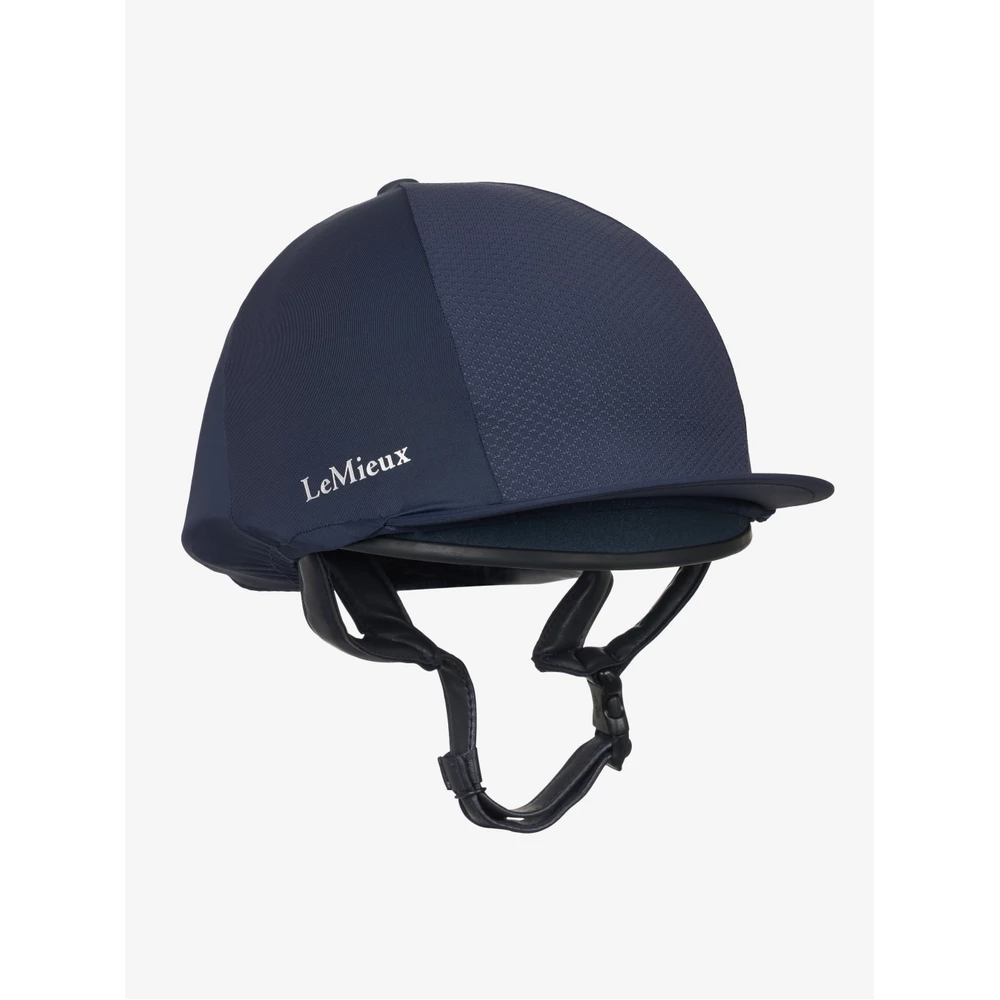 LeMieux Pro Mesh Hat Silk  - Navy in Navy