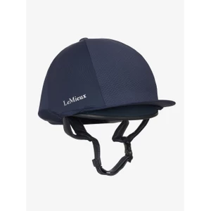 LeMieux Pro Mesh Hat Silk  - Navy in Navy