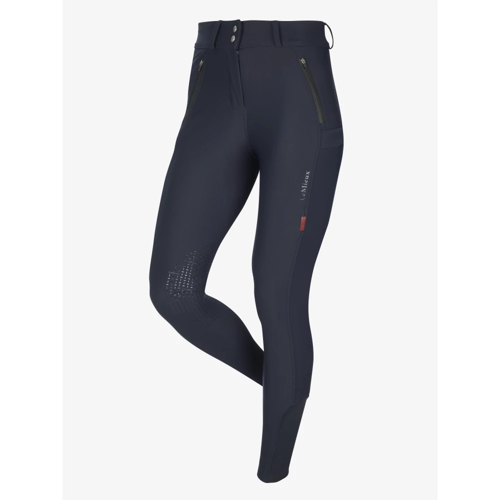 LeMieux Drytex Waterproof Breeches Knee Grip  - Navy in Navy