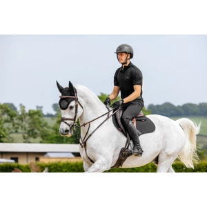 LeMieux Cotton Close Contact Square  - Black in Black