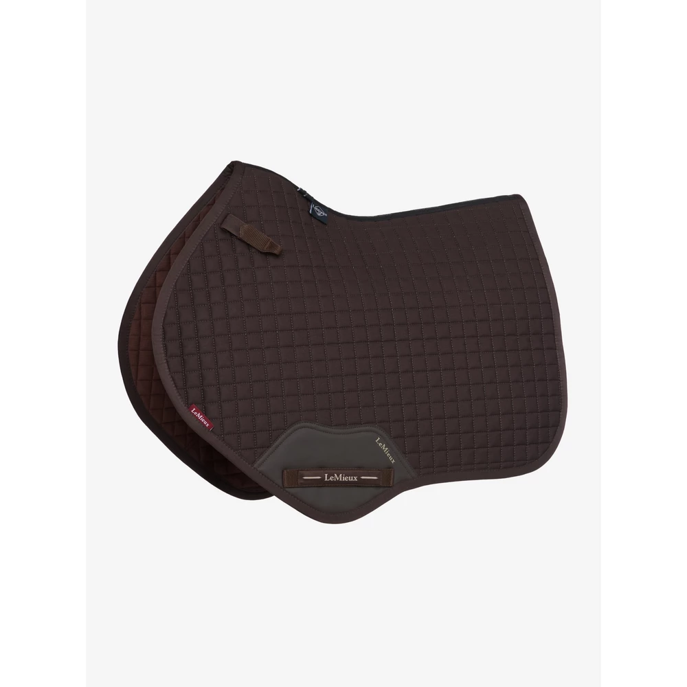 LeMieux Cotton Close Contact Square  - Brown in Brown
