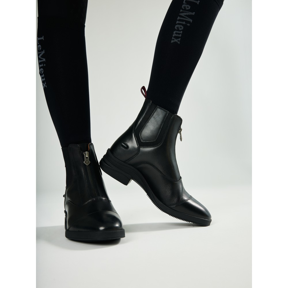 LeMieux Zip Paddock Boot - Black
