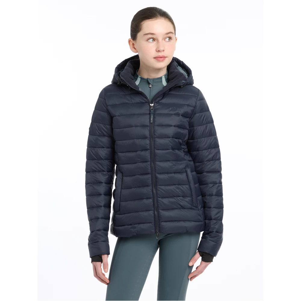 LeMieux Young Rider Ruby Puffer Jacket  - Navy in Navy