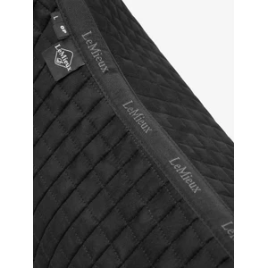 LeMieux Suede Close Contact Square  - Black 
