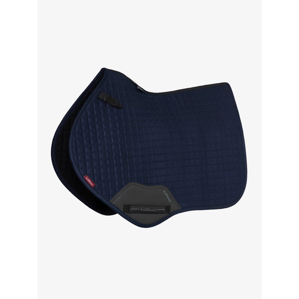 LeMieux Suede Close Contact Square - Navy in Navy