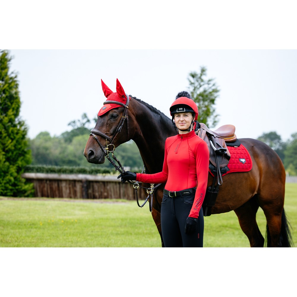 LeMieux Loire Classic Close Contact Square - Chilli