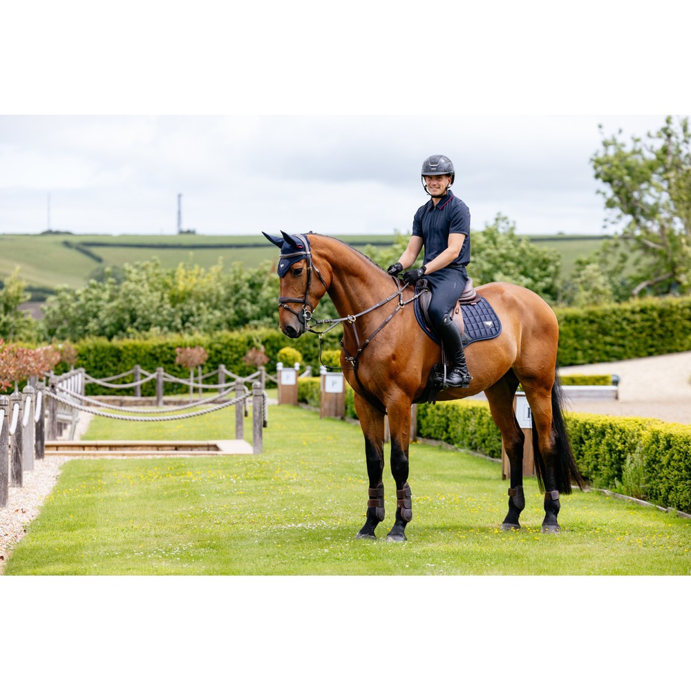 LeMieux Loire Classic Close Contact Square - Navy
