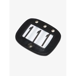 LeMieux Saddle Number Holder Diamante  - Black in Black