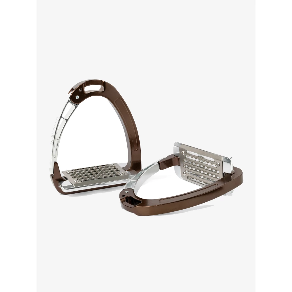LeMieux AluPlus Stirrup 2.0  - Brown in Brown