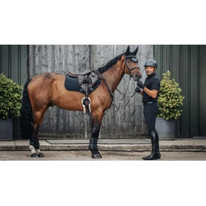 LeMieux Soft Shell Anti Slip Close Contact Square  - Black 