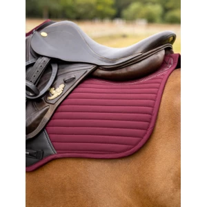 LeMieux Soft Shell Anti Slip Close Contact Square  - Burgundy in Burgundy