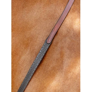 LeMieux Soft Rubber Reins  /Silver- Chestnut 