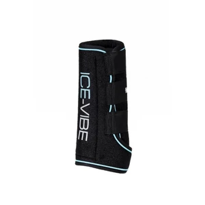 Horseware Ice-Vibe Ice - Vibe Leg Wrap - Black/Aqua in Black/Aqua