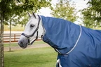 Horseware Ionic Therapy Turnout 100g  - Imperial Blue/Silver & Navy in Imperial Blue/Silver & Navy