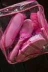 Horseware Newmarket Grooming Brush Set - Witney Pink 