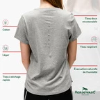 Horseware Tshirt in Grey