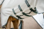 Horseware Rambo Rambo Pony Hoody  - Chalk/Hunter Green & Silver in Chalk/Hunter Green & Silver