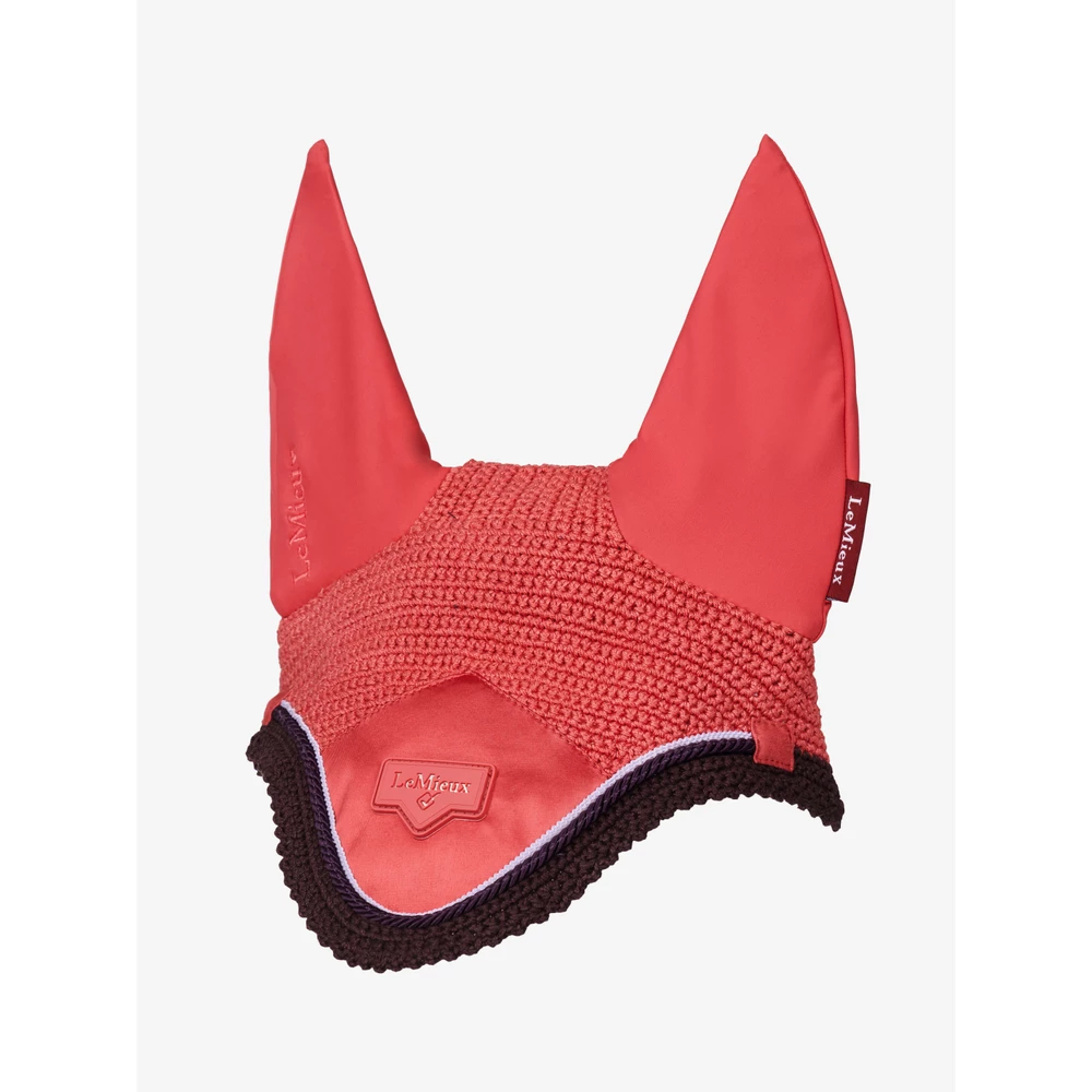 LeMieux Loire Fly Hood  - Cranberry in Cranberry