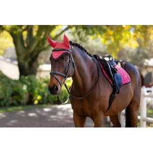 LeMieux Loire Fly Hood  - Cranberry in Cranberry