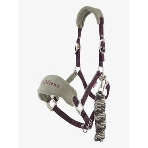 LeMieux Vogue Headcollar & Leadrope  - Damson in Damson